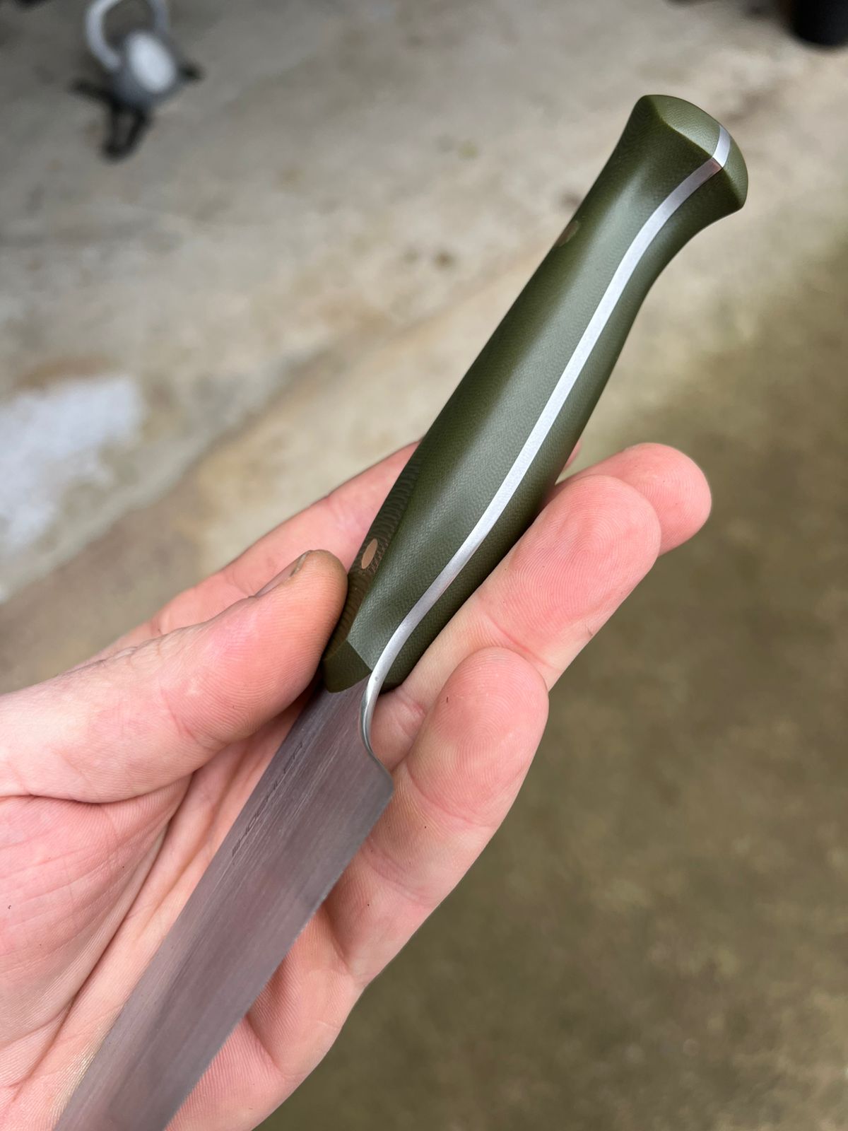 Chef Knife- OD Green G10 - Image 3